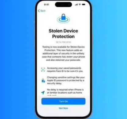 麻江苹果授权维修店分享被盗设备保护功能开启方法