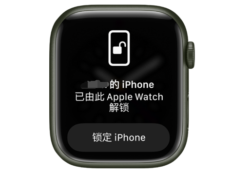 麻江苹果手机维修分享用 AppleWatch 解锁配备面容 ID 的 iPhone方法 
