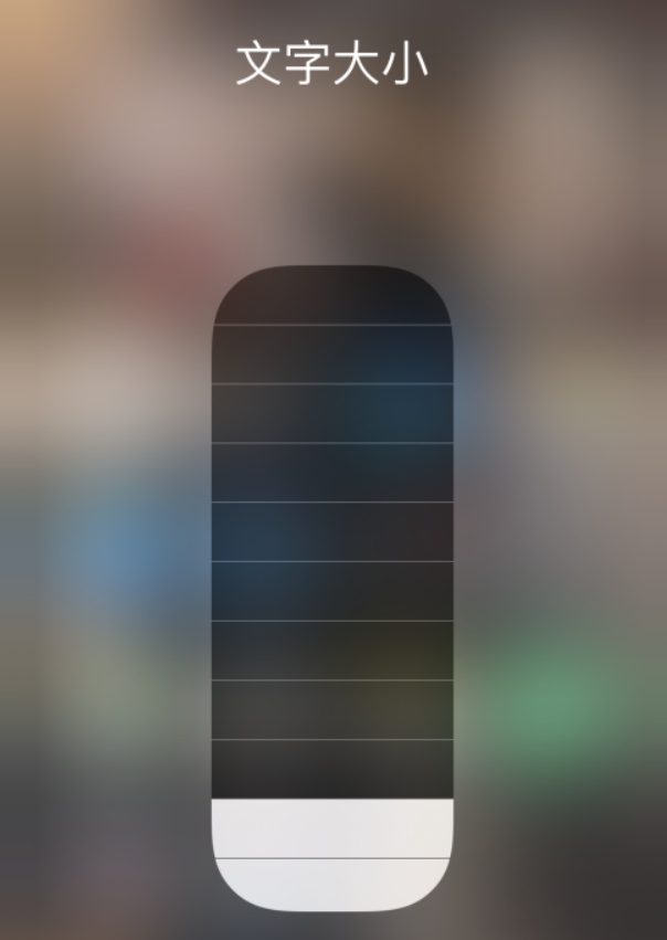 麻江苹果手机维修分享小技巧：在 iPhone 控制中心快速调节字体大小 
